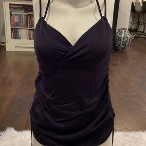 Lululemon dark purple dance tank
